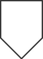Badge, price line icon. Simple, modern flat vector illustration for mobile app, website or desktop app on gray background
