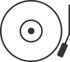 audio, música línea icono. simple, moderno plano vector ilustración para móvil aplicación, sitio web o escritorio aplicación en gris antecedentes