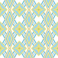 Chevron Seamless Pattern with Tribal Shape. Designed in Ikat, Aztec, Folk, Motif, Luxury Arabic Style. Ideal for Fabric Garment, Ceramics, Wallpaper. Vector Illustration.