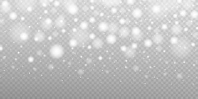 Bokeh light lights effect background. Christmas background of shining dust Christmas glowing light bokeh confetti and spark overlay texture for your design. vector