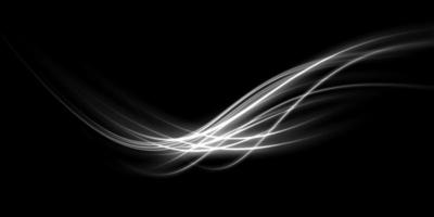 magia espiral con destellos blanco ligero efecto. Brillantina partículas con líneas. remolino efecto. vector