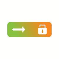 Beautiful Slide Unlocked Glyph Vector Icon