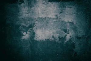 Abstract Dirty Black Wall Background. photo