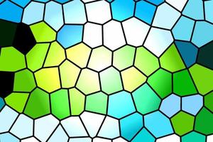 Unique Stained Glass Background vector