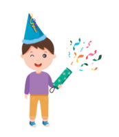 Kinder feiern ein Geburtstag Party png