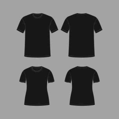 T Shirt 2d Vector Art, Icons, and Graphics for Free Download