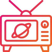 Television Vector Icon Design Illustration