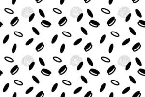 Monochrome Seamless Pattern vector