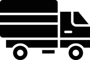 Ilustración de diseño de icono de vector de camión