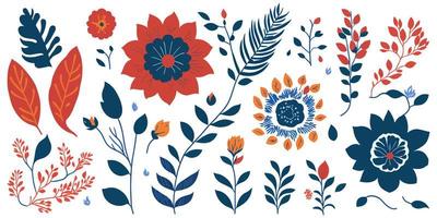 Seasonal Banner Design. A Collection of Floral and Botanical Illustrations vector