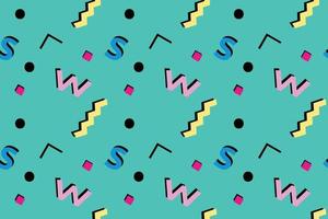 Turquoise Seamless Background vector