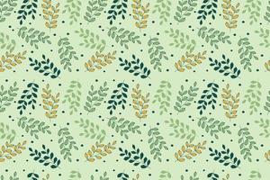 Botanical Illustration Pattern vector