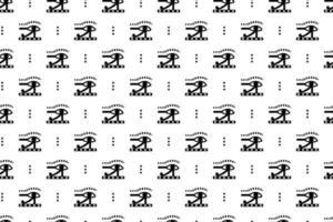 Hieroglyph Fabric Background vector
