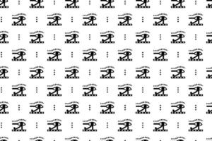 Hieroglyph Fabric Background vector