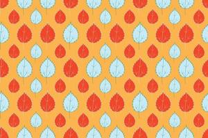 Fabric Leaf Background vector