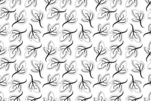 Abstract Leaves Pattern vector