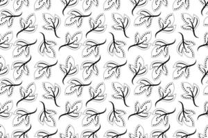 Abstract Leaves Pattern vector