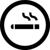 smoking area Vector Icon Design Illustration