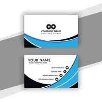 Professional Simple Creative Modern Business Card vector