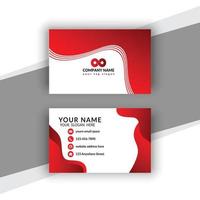 Professional Simple Creative Modern Business Card vector