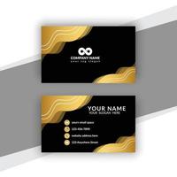 Professional Simple Creative Modern Business Card vector