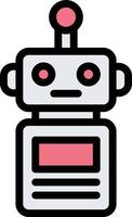 Robot Vector Icon Design Illustration