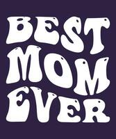 Mother's Day Lettering Design Can Use for Poster and T Shirt Design. vector