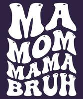 Mother's Day Lettering Design Can Use for Poster and T Shirt Design. vector