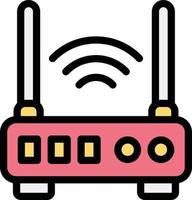 Router Vector Icon Design Illustration