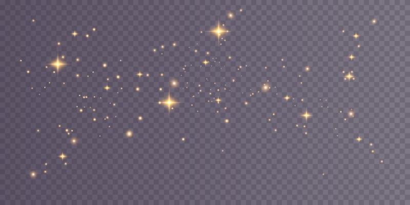 Golden dust light png. Bokeh light lights effect background. Christmas glowing dust background Christmas glowing light bokeh confetti and sparkle overlay texture for your design.