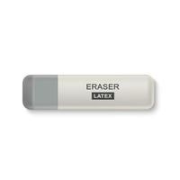 Realistic Detailed 3d Eraser. Vector