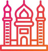 Mosque Vector Icon Design Illustration