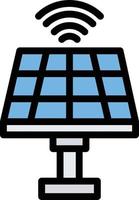 Solar Vector Icon Design Illustration