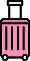 Luggage Vector Icon Design Illustration