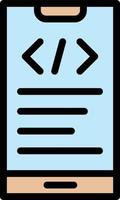 App development Vector Icon Design Illustration