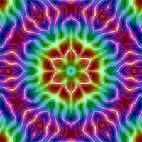 Abstract kaleidoscope background. Beautiful kaleidoscope seamless pattern. Multicolor mosaic texture. Seamless kaleidoscope texture. Unique kaleidoscope design vector