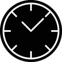 Wall clock Vector Icon Design Illustration