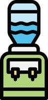ilustración de diseño de icono de vector de dispensador de agua