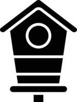 Bird house Vector Icon Design Illustration