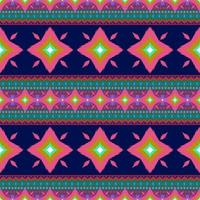 Ikat geometric folklore ornament, Tribal ethnic texture. Seamless striped pattern in Aztec style, Figure tribal embroidery, Scandinavian, Ikat pattern photo