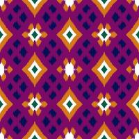 Ikat geometric folklore ornament, Tribal ethnic texture. Seamless striped pattern in Aztec style, Figure tribal embroidery, Scandinavian, Ikat pattern photo