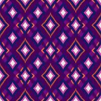 Ikat geometric folklore ornament, Tribal ethnic texture. Seamless striped pattern in Aztec style, Figure tribal embroidery, Scandinavian, Ikat pattern photo