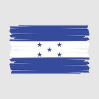 Honduras Flag Brush Vector