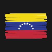 vector de pincel de bandera de venezuela