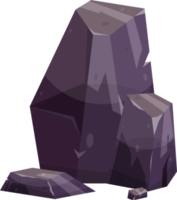 Cartoon mountain rock clip art png