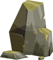 Cartoon mountain rock clip art png