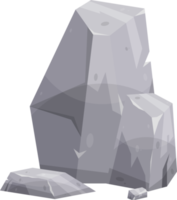 Cartoon mountain rock clip art png