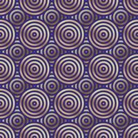 Vector design seamless pattern of circles for labels and frames for packaging luxury goods in a trendy linear style a simple and bright gold foil background on a purple background