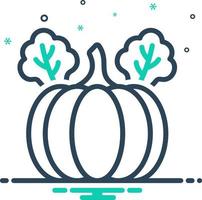 mix icon for vegetable vector