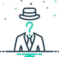 mix icon for whose vector